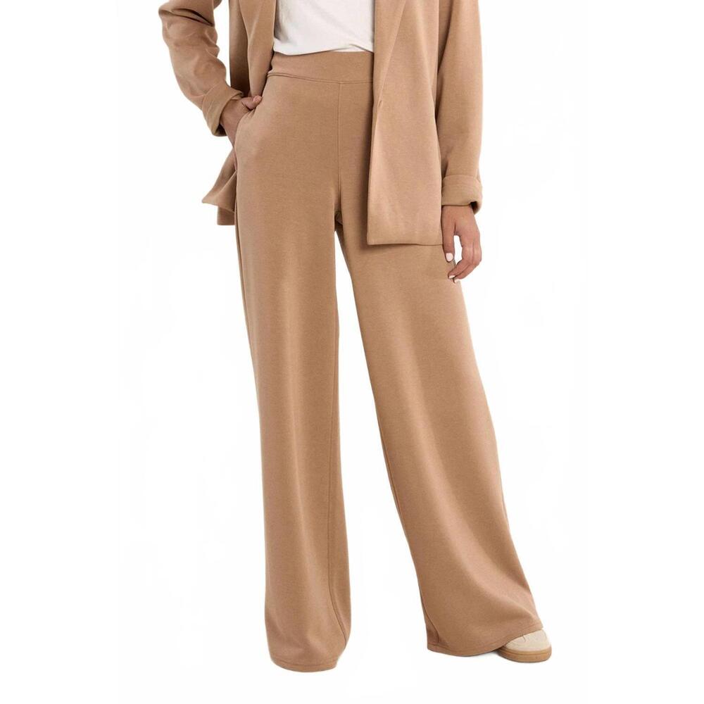 NEW GABRIELLE women's lightweight soft pants in camel
